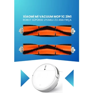 Xiaomi Mi Vacuum Mop 1c 2in1 Robot Süpürge Uyumlu 2'li Ana Fırça STYTJ01ZHM