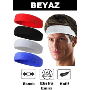 Havlu Saç Bandı Ter Bandı Kafa Bandı Tenis Bandı Basketbol Bandı Sporcu Saç Bandı