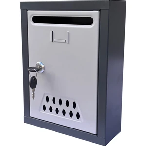 Posta Kutusu 1'li-Antrasit-Gri