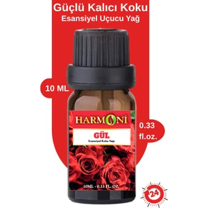 GÜL Esansiyel Uçucu Koku 10ML Difüzör Esansı- Buhurdanlık Yağı ve Oda Kokusu ESANSİYEL YAĞLAR