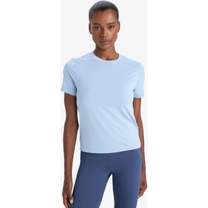 DeFactoFit Standart Fit Bisiklet Yaka Sporcu Basic Düz Kısa Kollu Tişört D2296AX25AU