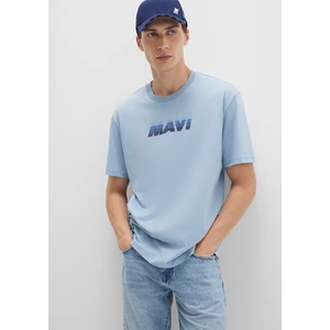 Mavi Baskılı Mavi Tişört 0612904-80796