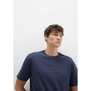 Mavi Logo Lacivert Basic İnterlok Tişört 0613102-85315