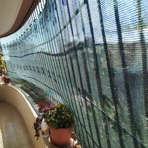 Çit Filesi Çit Örtüsü - 75LIK Yeşil - 4 Metre En - Düz Kenar