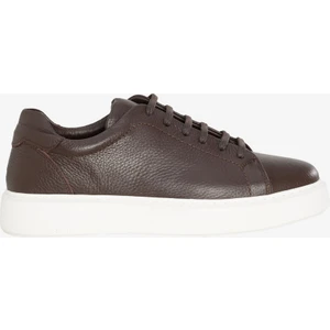 %100 Deri Rahat Taban Esnek Sneaker Ayakkabı