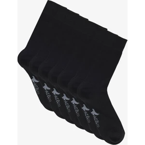 Pamuklu 7'li Paket Esnek Soket Çorap