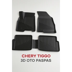 Chery Tiggo 7 Pro Uyumlu 3D Oto Paspas Havuzlu