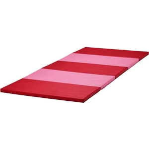 Plufsıg Jimnastik Minderi 78X185 cm Pembe Kırmızı Katlanır Kaymaz Dayanıklı Jimnastik Minderi