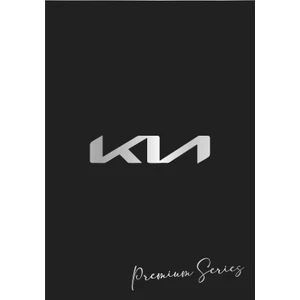 Suya Dayanıklı Yıkanabilir Kia Oto Paspas Kağıdı Siyah Gümüş Baskı 50 Adet - 35X50CM