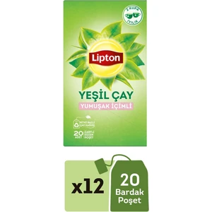 Yeşil Çay Yumuşak Içimli 20'li 12'li Set