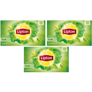 Bardak Poşet Yeşil Çay Sade 20'li 3 x Adet