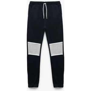 Beli Bağcıklı Cepli Şardonlu Jogger Eşofman Altı