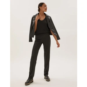 Marks & Spencer Straight Leg Örme Pantolon