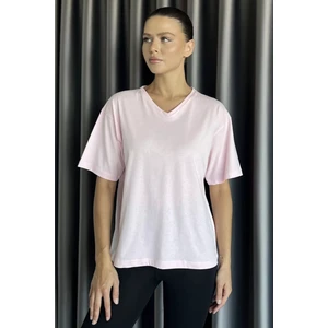 V Yaka Basıc Tişört P-00017881