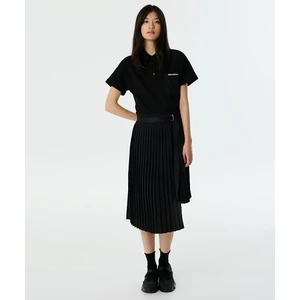 Pileli Asimetrik Elbise TW6250002122001