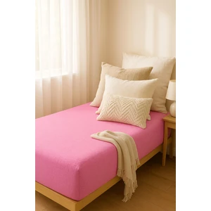 Mira Home Tek Kişilik Düz Penye %100 Pamuklu Lastikli Çarşaf 100X200