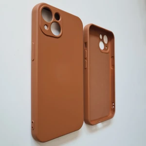 More Gsm İphone 13 ile Uyumlu Kamera Korumalı Lansman Içi Kadife Silikon Kılıf 