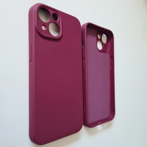 More Gsm  İphone 13 ile Uyumlu Kamera Korumalı Lansman Içi Kadife Silikon Kılıf 