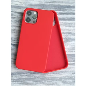 More Gsm  İphone 12 Promax (6.7) ile Uyumlu Logosuz Lansman Içi Kadife Silikon Kılıf