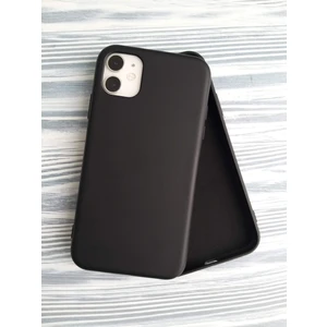 More Gsm  İphone 11  İle Uyumlu Logosuz Lansman Içi Kadife Silikon Kılıf