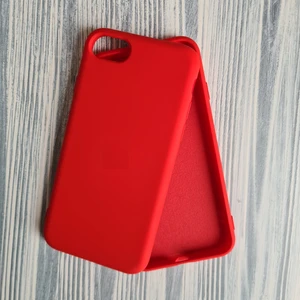 More Gsm İphone 2020 Se / 7 / 8 İle Uyumlu Logosuz Lansman İçi Kadife Silikon Kılıf