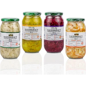 Şifa Ana 4 Adet Probiyotik Sauerkraut Turşu Çeşitleri No.2 (1000 CC)