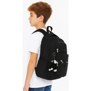 Günlük, Tatil, Krinkıl Siyah Okul Sırt Çantası (51657)
