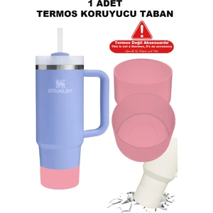Quencher 40 Oz Uyumlu Pipetli Termos Sızdırmaz Kapak Seti –