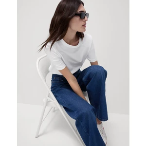 Marks & Spencer Saf Pamuklu Kısa Kollu T-Shirt