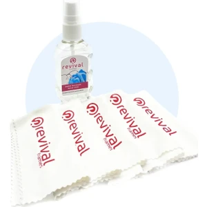 Gözlük Temizleme Bezi 5 Li A++ Kalite 50ML Sprey Hediyeli