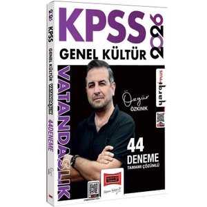Yargı 2026 Kpss Genel Kültür Tamamı Çözümlü Vatandaşlık 44 Deneme