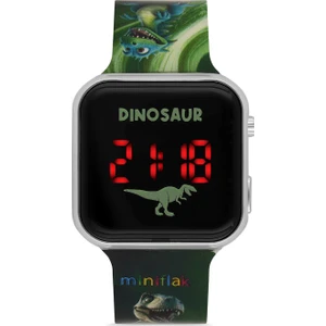 Miniflak Dinozor MFD8001 Square LED Çocuk Saati