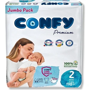 Premium 2 Numara Bebek Bezi Mini 3 - 6 Kg 198 Adet
