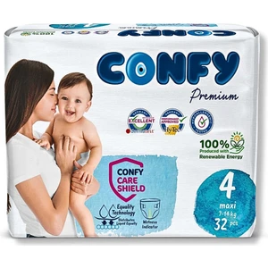 Premium 4 Numara Bebek Bezi Maxi 7 - 14 Kg 32 Adet