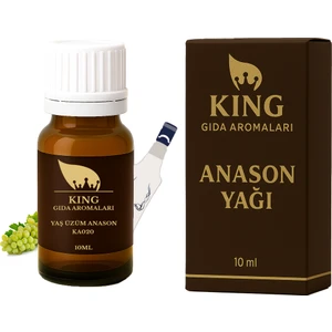 King Gıda Aromaları Yaş Üzüm Anason Rakı Kiti Karışımı Elit Edition KA020