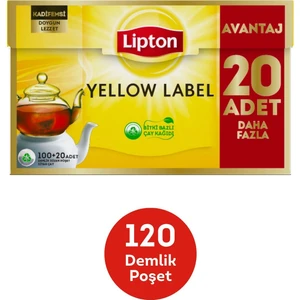 Yellow Label Demlik Poşet Çay 120LI