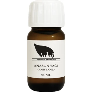 King Gıda Aromaları Saf Distile Anason Yağı 20 ml