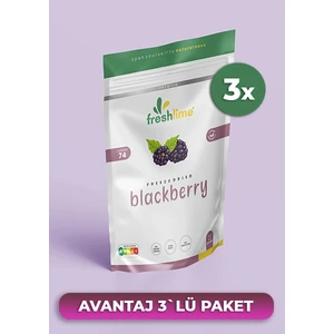 3`lü Avantaj Paket Böğürtlen Kuru Meyve Cipsi - 3x 20 gr
