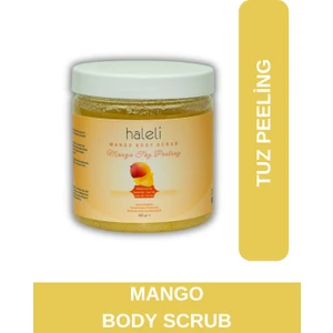 Mango - Tuz Peeling, Batık Giderici, Arındırıcı El Ayak ve Vücut Peeling, Body Scrub, Pürüzsüz cilt için