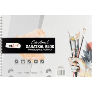 Sanatsal Blok Defter 180 gr 35X50 20+5 Yaprak Fon Karton (MSB1803550)