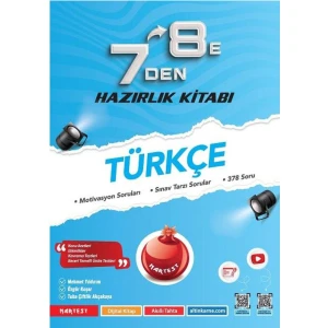 7 Den 8 E Türkçe Hazırlık Kitabı