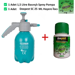 Sc 25ML Haşere Ilacı ve 1, 5 Ltbasınçlı Pompa