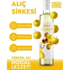 Fethiyeden Gelsin Doğal Fermente Katkısız Ve Organik Alıç Sirkesi 500 ml