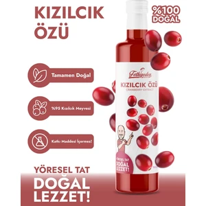Fethiyeden Gelsin Doğal Ve Katkısız Organik Kızılcık Özü 700gr