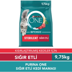 Purina One Sığır Etli Kısırlaştırılmış Kedi Maması 9,75 kg