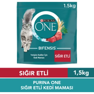 Purina One Bifensis Yetişkin Kediler Için Sığır Etli Kuru Mama 1.5 kg