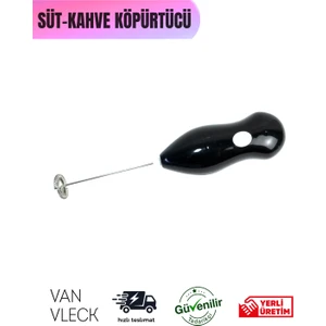 Mini Süt Köpürtücü El Mikseri – Pilli Kahve Çırpıcı, Yumurta Karıştırıcı, Telli Blender