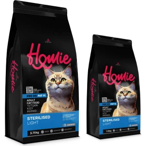 2 Li Avantaj Paketi Homie Kısırlaştırılmış Tavuklu Yetişkin Kedi Mamaları