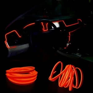 Yiğit Shoping Araç Içi Torpido Ledi Neon Işıklı Renkli Ip Neon Ledi 2 Metre - Renk Seçenekli