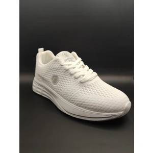 Beyaz Agatha Fileli Yazlık Erkek Comfort Ayakkabı